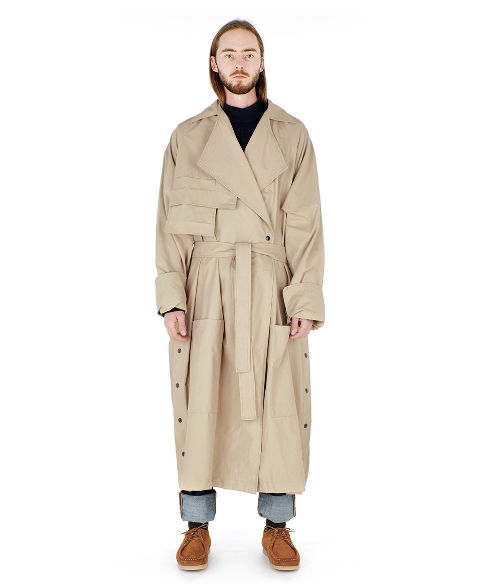 Trench oversized